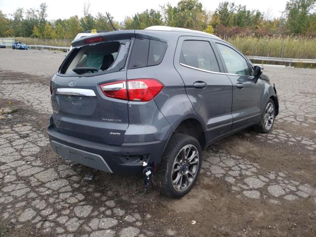 MAJ6S3KL2LC364684 - 2020 FORD ECOSPORT TITANIUM GRAY photo 3