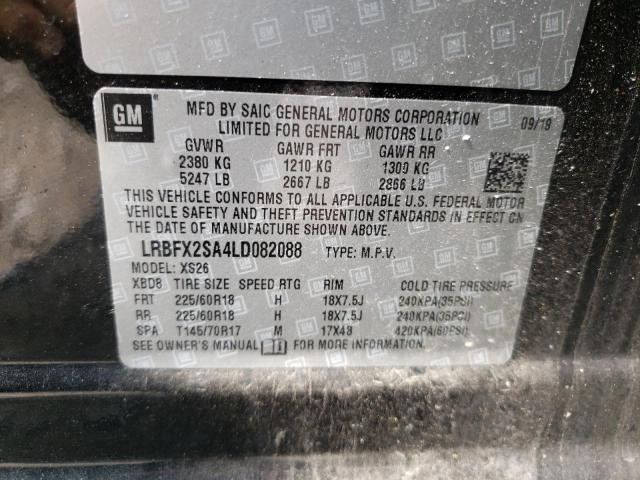 LRBFX2SA4LD082088 - 2020 BUICK ENVISION ESSENCE Qara foto 14