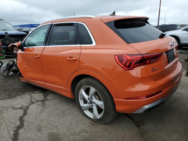 WA1AUCF36M1134842 - 2021 AUDI Q3 PREMIUM 40 ORANGE photo 2