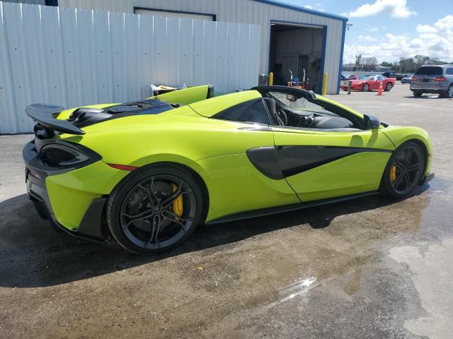 SBM13SAA8LW007687 - 2020 MCLAREN AUTOMOTIVE 600LT GREEN photo 3