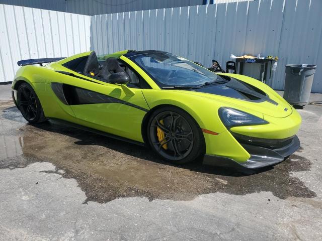 SBM13SAA8LW007687 - 2020 MCLAREN AUTOMOTIVE 600LT GREEN photo 4