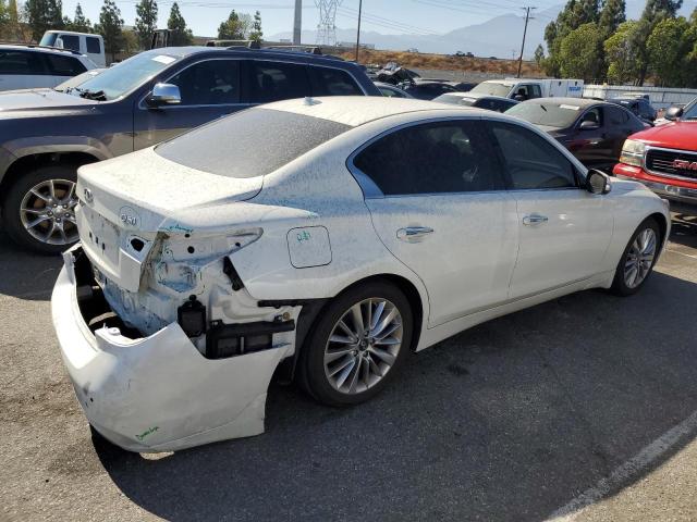 JN1EV7BP1MM705546 - 2021 INFINITI Q50 LUXE WHITE photo 3