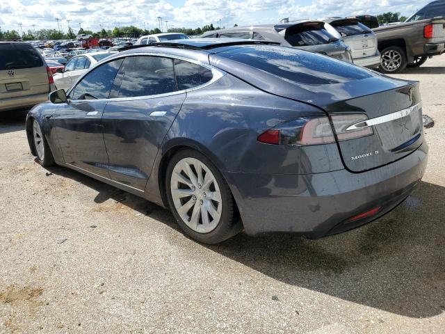 5YJSA1E29JF244223 - 2018 TESLA MODEL S Մոխրագույն լուսանկար 2