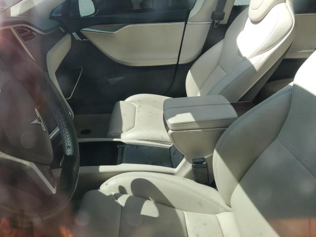 5YJSA1E29JF244223 - 2018 TESLA MODEL S Մոխրագույն լուսանկար 7