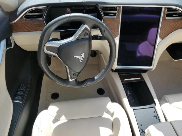 5YJSA1E29JF244223 - 2018 TESLA MODEL S Մոխրագույն լուսանկար 9