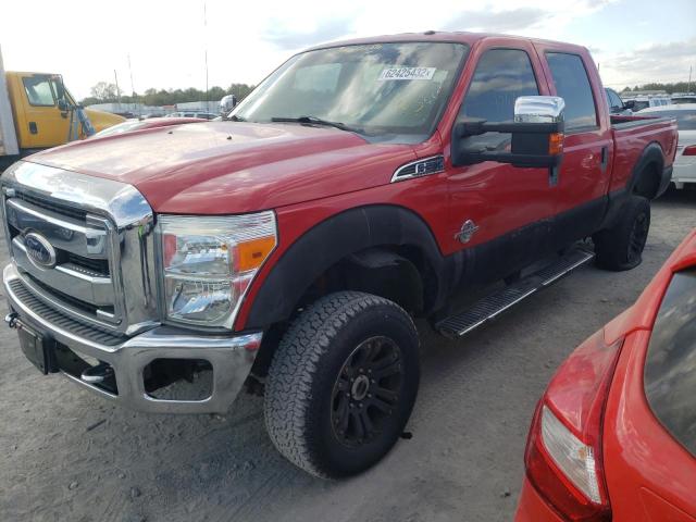 DRMVB0000164042M0 - 2011 FORD F250 SUPER RED photo 2