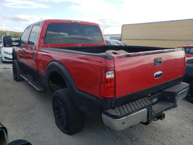 DRMVB0000164042M0 - 2011 FORD F250 SUPER RED photo 3