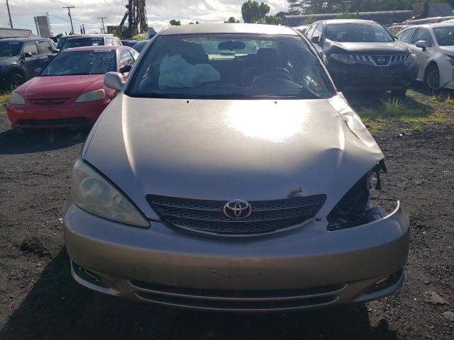 JTDBE30K030174524 - 2003 TOYOTA CAMRY LE 金色 照片 5