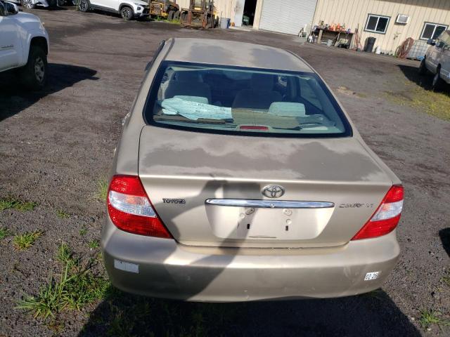 JTDBE30K030174524 - 2003 TOYOTA CAMRY LE 金色 照片 6
