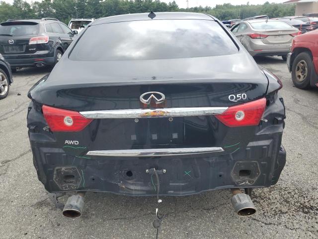 JN1BV7AR8FM404748 - 2015 INFINITI Q50 BASE BLACK photo 6