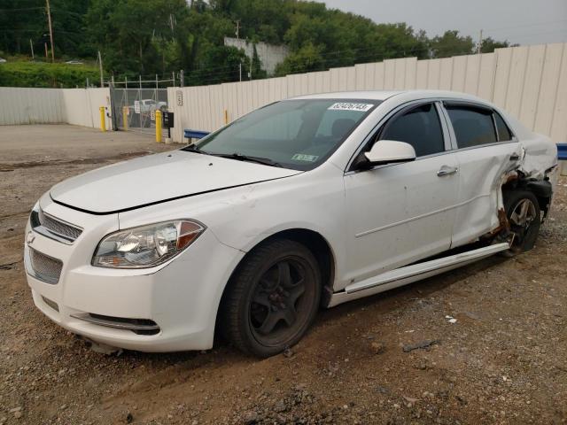 1G1ZH57B394231509 - 2009 CHEVROLET MALIBU 1LT WHITE photo 1