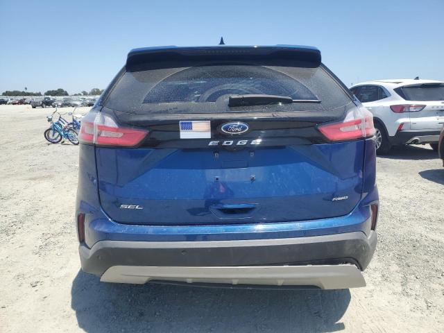 2FMPK4J98PBA27805 - 2023 FORD EDGE SEL ლურჯი ფოტო 6