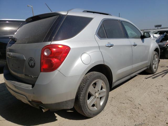 2GNFLHE34F6386514 - 2015 CHEVROLET EQUINOX LTZ SILVER photo 3