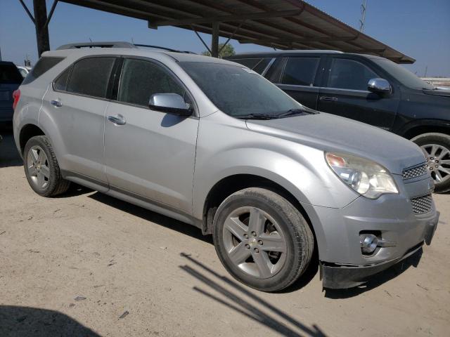 2GNFLHE34F6386514 - 2015 CHEVROLET EQUINOX LTZ SILVER photo 4