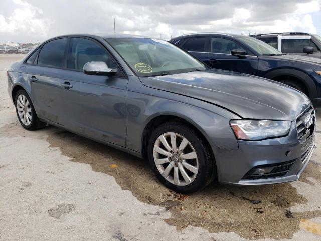 WAUAFAFL0DA151489 - 2013 AUDI A4 PREMIUM GRAY photo 4