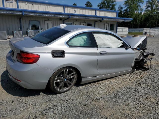 WBA2J1C56JVD09558 - 2018 BMW 230I SILVER photo 3