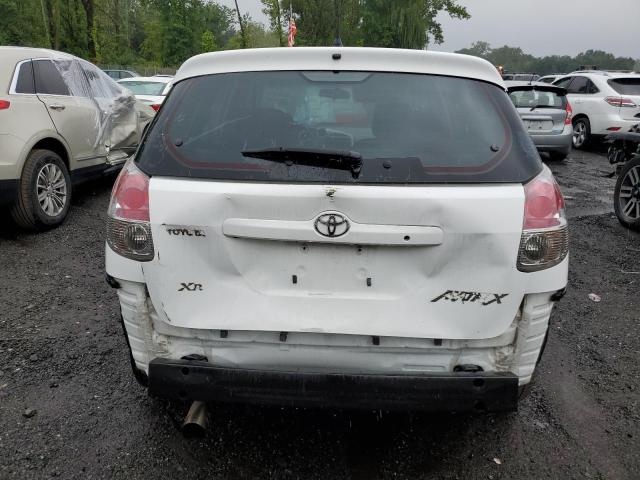 2T1KR30E68C716351 - 2008 TOYOTA COROLLA MA XR WHITE photo 6