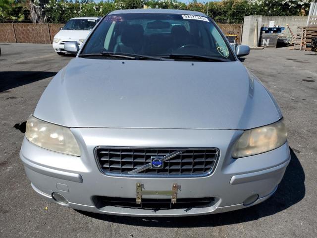 YV1RS592262542498 - 2006 VOLVO S60 2.5T SILVER photo 5
