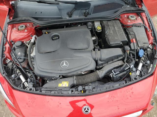 WDDSJ4GB5JN635374 - 2018 MERCEDES-BENZ CLA 250 4MATIC RED photo 11