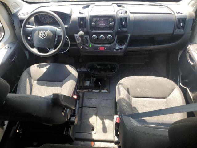 3C6TRVDG2KE503893 - 2019 RAM PROMASTER 2500 HIGH თეთრი ფოტო 8