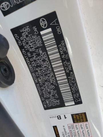 JTKDE3B74A0304053 - 2010 TOYOTA SCION TC Ağ foto 12