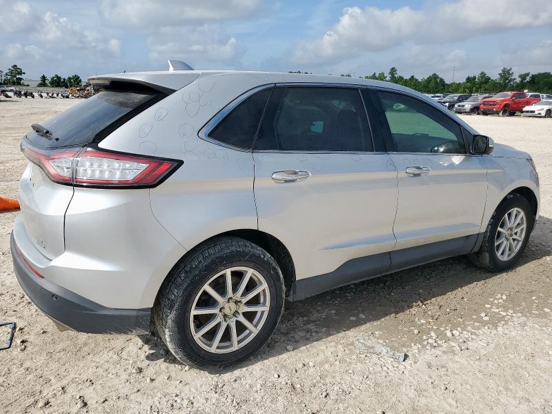 2FMPK3J96JBB59401 - 2018 FORD EDGE SEL Gümüş fotoğraf 3