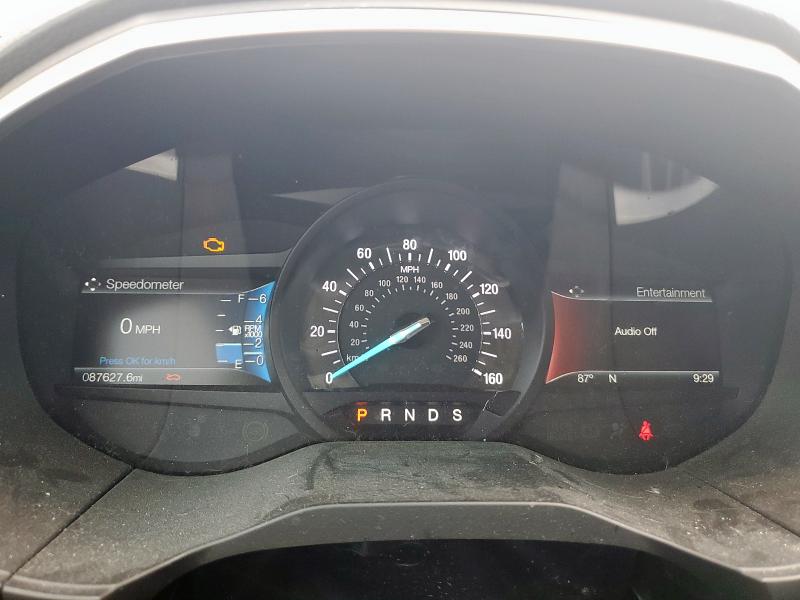 2FMPK3J96JBB59401 - 2018 FORD EDGE SEL Gümüş fotoğraf 9