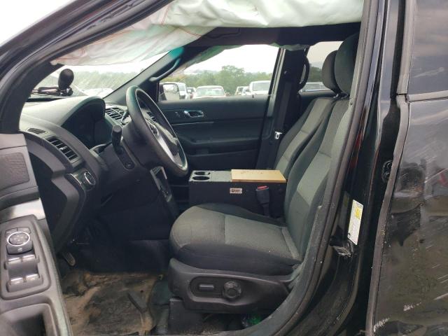 1FM5K8ARXEGB79802 - 2014 FORD EXPLORER POLICE INTERCEPTOR BLACK photo 7
