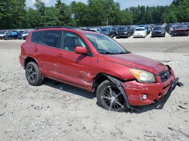 JTMBD31V366012450 - 2006 TOYOTA RAV4 LIMITED RED photo 4