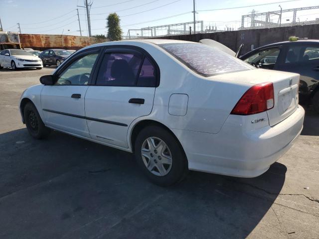 2HGES16305H563111 - 2005 HONDA CIVIC DX VP WHITE photo 2