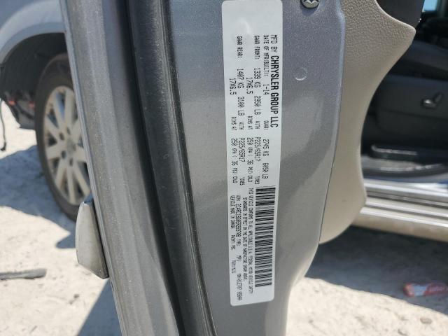 2C4RC1BG0ER269708 - 2014 CHRYSLER TOWN & COU TOURING SILVER photo 13