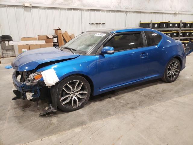 JTKJF5C78E3080977 - 2014 TOYOTA SCION TC 蓝色 照片 1