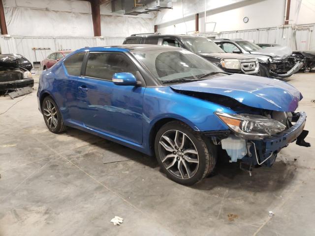 JTKJF5C78E3080977 - 2014 TOYOTA SCION TC 蓝色 照片 4