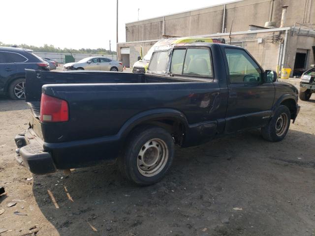 1GCCS144XWK263653 - 1998 CHEVROLET .S10 S10 BLACK photo 3