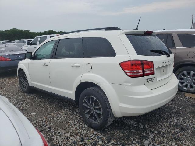 3C4PDCAB3JT506219 - 2018 DODGE JOURNEY SE WHITE photo 2