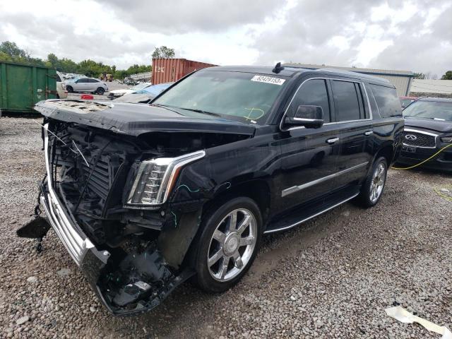 1GYS4HKJ2JR247352 - 2018 CADILLAC ESCALADE ESV LUXURY BLACK photo 1