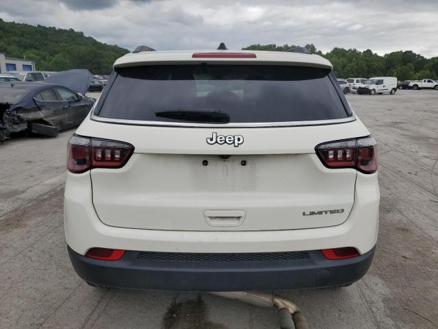 3C4NJCCB0KT676231 - 2019 JEEP COMPASS LIMITED WHITE photo 6