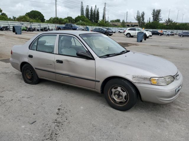 1NXBR12E1YZ328444 - 2000 TOYOTA COROLLA VE GRAY photo 4