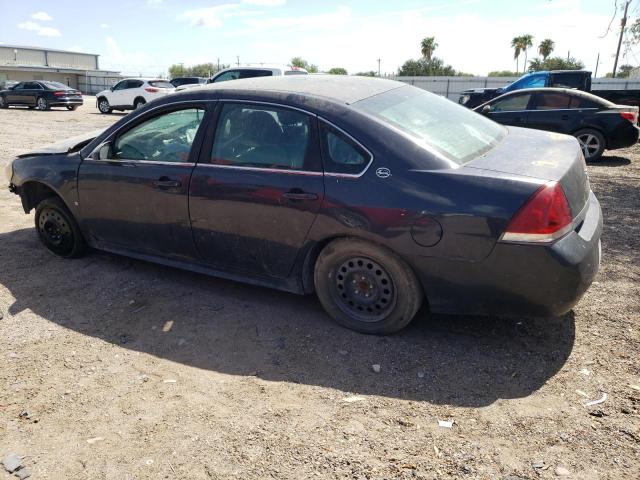 2G1WT57K291202287 - 2009 CHEVROLET IMPALA 1LT BLACK photo 2