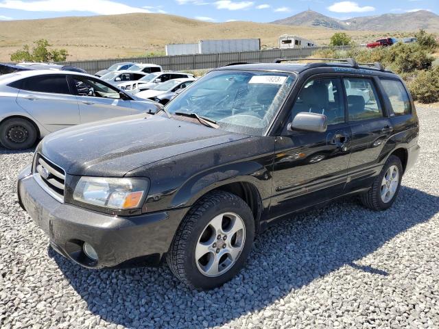 JF1SG65654H766386 - 2004 SUBARU FORESTER 2.5XS Черный фото 1