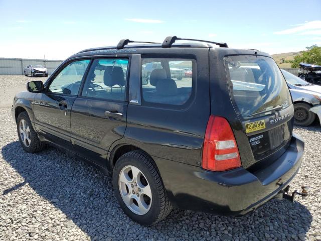 JF1SG65654H766386 - 2004 SUBARU FORESTER 2.5XS Черный фото 2