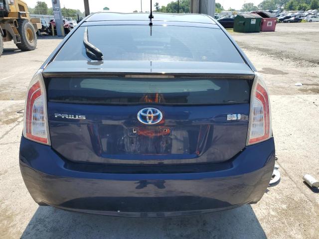 JTDKN3DU9D0340987 - 2013 TOYOTA PRIUS 蓝色 照片 6