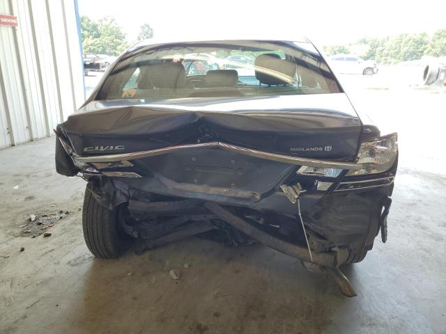 19XFB2F50DE093859 - 2013 HONDA CIVIC LX გრაფიტი ფოტო 6