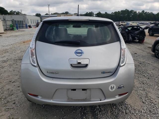 1N4AZ0CP3FC320333 - 2015 NISSAN LEAF S SILVER photo 6