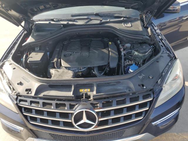 4JGDA5HB9DA252083 - 2013 MERCEDES-BENZ ML 350 4MATIC BLUE photo 11