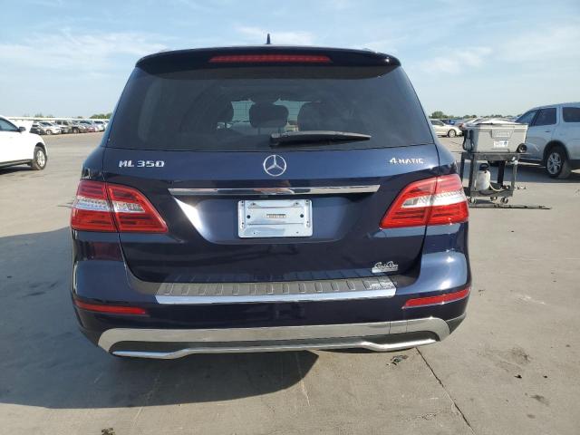 4JGDA5HB9DA252083 - 2013 MERCEDES-BENZ ML 350 4MATIC BLUE photo 6