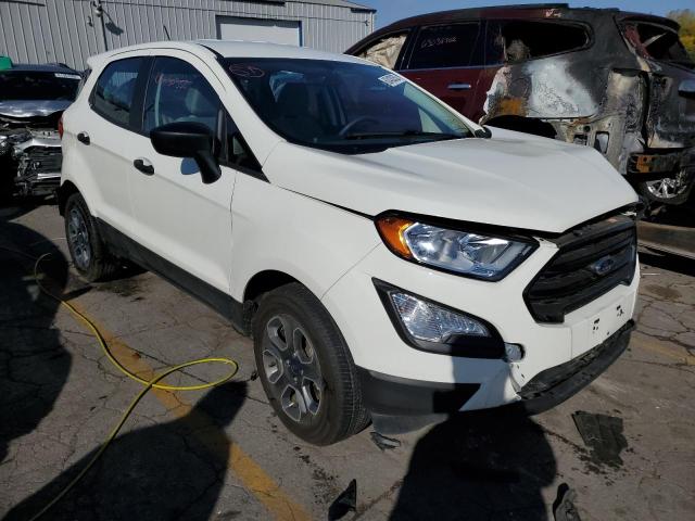 MAJ3S2FE5MC405805 - 2021 FORD ECOSPORT S WHITE photo 1