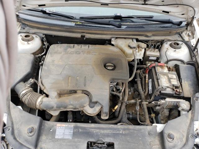 1G1ZC5EU6CF132018 - 2012 CHEVROLET MALIBU 1LT WHITE photo 11