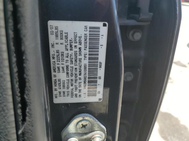 1HGCM56827A109951 - 2007 HONDA ACCORD EX GRAY photo 13