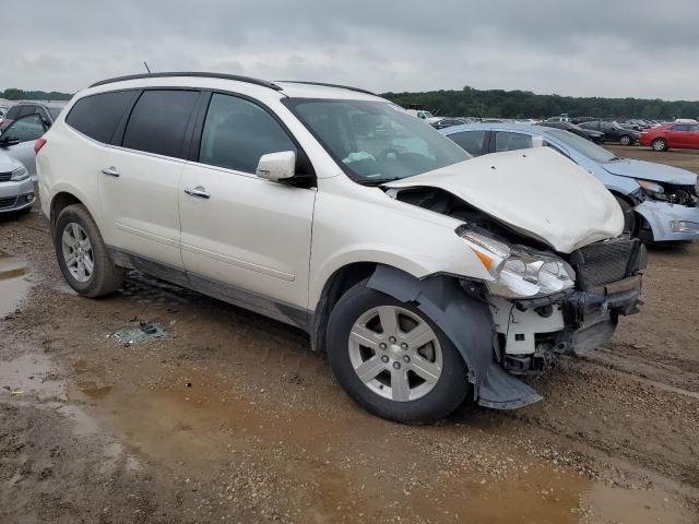 1GNKRJED9CJ100197 - 2012 CHEVROLET TRAVERSE LT 白色 照片 4